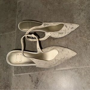 ASOS Elegant Cream Lace Women’s Shoes Size 7